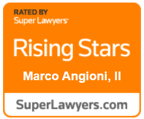 Rated By Super Lawyers | Rising Stars | Marco Angioni, II | SuperLawyers.com